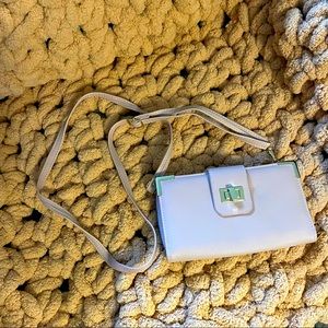 Crossbody Pale Pink Clutch Wallet Purse
